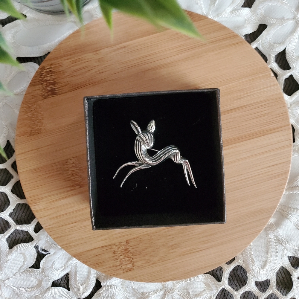 VINTAGE | Fawn / Deer Brooch